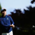 バーディスタートとなった蝉川泰果　2戦目でプロ初優勝なるか（撮影：上山敬太)