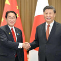 日中首脳、3年ぶり会談 画像