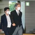 秋葉氏次男、応援でたすき 画像