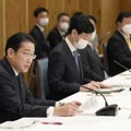 「GX実行会議」であいさつする岸田首相＝29日午後、首相官邸