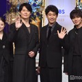 「TBS DRAMA COLLECTION 2023 Spring！！」に出席した今田美桜、福山雅治、大泉洋、永瀬廉（C）モデルプレス