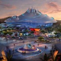 2027年にオープンするスペース・マウンテンとその周辺エリアのイメージ（C）Disney