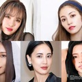 Happiness（上段左から）MIYUU、楓（下段左から）SAYAKA、藤井夏恋、川本璃（C）モデルプレス