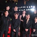 （後列）清水尋也、高杉真宙、永山絢斗、今田美桜、眞栄田郷敦、磯村勇斗（前列）杉野遥亮、山田裕貴、北村匠海、吉沢亮、間宮祥太朗（C）モデルプレス（C）モデルプレス
