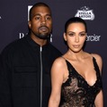 カニエ・ウェスト、キム・カーダシアン／Photo by Getty Images