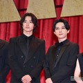 「キングダム 運命の炎」ワールドプレミアイベントに出席した大沢たかお、山崎賢人、吉沢亮、橋本環奈（C）モデルプレス