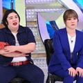 紅しょうが（左から）熊元プロレス、稲田美紀（C）フジテレビ