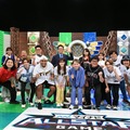 （前列左から）賀屋壮也、高橋優斗、アントニー、山本彩、中居正広、カンニング竹山、藤原丈一郎、藤田憲右（後列左から）浅尾美和、出川哲朗、ビビる大木、古田敦也、牧野真莉愛、袴田彩会、土屋礼央、清水俊輔アナウンサー（C）テレビ朝日
