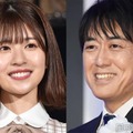 松田好花、安住紳一郎アナウンサー（C）モデルプレス