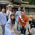 （後列左から）長田庄平、長谷川忍、じろう（前列左から）桜井日奈子、松尾駿、宮舘涼太（C）テレビ東京