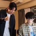 目黒蓮、佐野勇斗「トリリオンゲーム」第1話より（C）TBS／撮影：高橋裕子