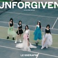 LE SSERAFIM「UNFORGIVEN」（8月23日発売）初回限定盤A（P）＆（C）SOURCE MUSIC