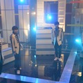 「欲望のレイン」を披露する千井野空翔、阿達慶、竹村実悟、関翔馬（提供写真）