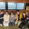 （左から）朝日奈央、菊池風磨、吉永小百合、二宮和也、陣内智則、福田、かなで（C）日本テレビ