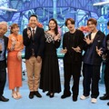 （左から）恵俊彰、若槻千夏、東野幸治、小池栄子、菊池風磨、向井康二、柴田英嗣（C）フジテレビ