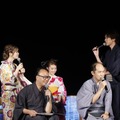 ゆいちゃみ、内藤秀一郎（C）SDGs EDOGAWA ONLINE HANABI FESTIBAL supported by TGC
