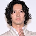 映画『キングダム 運命の炎』天下の大ヒット御礼舞台挨拶に出席した山崎賢人（C）モデルプレス