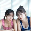 石栗奏美、牧野真莉愛（C）大藪達也／ヤンマガWeb