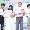 レキムニャット アンさん、杉山緋那さん、古瀧颯さん、小西莉々栞さん（C）モデルプレス