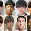 「男子中学生ミスターコン2023」西日本ブロックBの候補者の一部