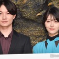 「ゴジラ-1.0」完成報告会見に出席した神木隆之介、浜辺美波（C）モデルプレス
