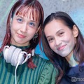 ローンチ記念イベントに出席した水原佑果、水原希子（C）モデルプレス