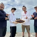 （左から）岡部大、西畑大吾、相葉雅紀、小峠英二（C）テレビ朝日