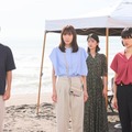 （左から）井上祐貴、飯豊まりえ、若月佑美、片山友希、濱正悟「何曜日に生まれたの」第6話より（C）ABCテレビ