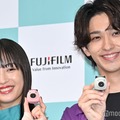 新製品発表会に出席した広瀬すず、横浜流星（C）モデルプレス