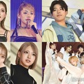 （左上から時計回りに）ゆうちゃみ、とうあ（TOUA）、なこなこカップル、OCTPATH、MINAMI、さくら（C）モデルプレス