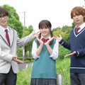 高橋優斗、豊嶋花、井上瑞稀（C）NTV・J Storm
