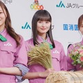 新CM発表会に出席した梅澤美波、遠藤さくら、田村真佑（C）モデルプレス