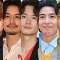 落合モトキ、斎藤工、岡田将生、賀来賢人、柄本時生（C）モデルプレス
