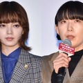 会見に出席した平手友梨奈、江口のりこ（C）モデルプレス