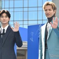 『TBS DRAMA COLLECTION 2023 Autumn！！』に出席した高橋文哉、志尊淳（C）モデルプレス