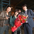 相葉雅紀、山本舞香、深澤辰哉（C）テレビ朝日