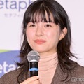 記者発表会に出席した佐久間由衣（C）モデルプレス