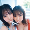 田口愛佳、鈴木くるみ（C）岡本武志／週刊プレイボーイ