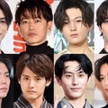 （左上から時計回りに）町田啓太、佐藤健、八木勇征、横浜流星、K、杉野遥亮、赤楚衛二、YU（C）モデルプレス
