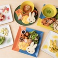 代官山にミッフィーのテーマカフェ「miffy cafe tokyo」顔型サンドイッチや季節のタルトなど豊富なメニュー 画像
