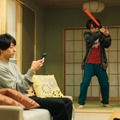 作間龍斗、吉岡秀隆「コタツがない家」第3話より（C）日本テレビ