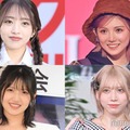 （上段左から）向井地美音、岡田奈々（下段左から）村山彩希、茂木忍（C）モデルプレス