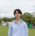 モデルプレスのインタビューに応じた奥本琉稀さん（提供写真）