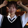モデルプレスのインタビューに応じた土井安莉さん（提供写真）