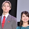 「サブスク不倫」完成披露トークイベントに出席した堀夏喜、佐津川愛美（C）モデルプレス