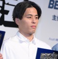 「第40回ベストジーニスト2023」授賞式に登壇した富樫勇樹選手（C）モデルプレス