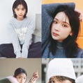 （左上から時計回りに）當真あみ、畑芽育、菊地姫奈、冨田菜々風（画像提供：講談社）