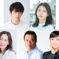 （左上から時計回りに）白洲迅、出口夏希、余貴美子、遠藤憲一、真飛聖（提供写真）
