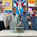 （左から）亀井哲夫氏、山本義彦氏、小島健、末澤誠也（C）MBS
