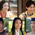（左上から時計回り）吉高由里子、高杉真宙、佐々木蔵之介、国仲涼子、岸谷五朗（C）NHK